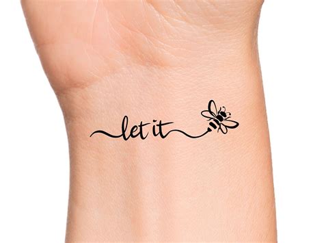 let it be tatuaje|Let it be tattoo ideas